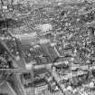 Robert Gordon's College, Schoolhill, Aberdeen.  Oblique aerial photograph taken facing north.