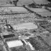 Babcock and Wilcox Ltd. Tube and Valve Works, Glasgow Road, Dumbarton.  Oblique aerial photograph taken facing north-east.