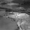 Castlecary Fireclay Works and Limeworks, Castlecary.  Oblique aerial photograph taken facing north.