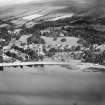 Rhu, general view, showing Rhu Parish Church and Rhu Bay.  Oblique aerial photograph taken facing north.