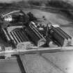 Samuel Jones and Co. Devonvale Mill, Tillicoultry.  Oblique aerial photograph taken facing east.