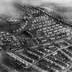 Kings Park Housing Estate, Glasgow.  Oblique aerial photograph taken facing south-east.