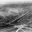 Knightswood Housing Estate, Glasgow.  Oblique aerial photograph taken facing south-west.