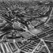Kelvingrove Park, Glasgow.  Oblique aerial photograph taken facing east. 