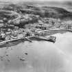Oban, general view, showing Oban Bay and North Pier.  Oblique aerial photograph taken facing east.