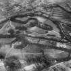 Queen's Park, Glasgow.  Oblique aerial photograph taken facing east.