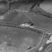 Old Toll Bar, Gretna.  Oblique aerial photograph taken facing north-east.  This image has been produced from a damaged negative.