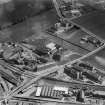 Tennent's Brewery, Drybrough's Brewery and Craigmillar Creamery, Edinburgh.  Oblique aerial photograph taken facing south-east.