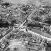 Kirkintilloch, general view, showing St Mary's Parish Church, Cowgate and Forth and Clyde Canal.  Oblique aerial photograph taken facing north-west.