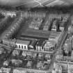 Oblique aerial photograph taken facing north showing Bertrams Ltd. St Katherines Engineering Works, Sciennes, Edinburgh in 1938.
