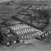 Lyndhurst Housing Estate, Dundee.  Oblique aerial photograph taken facing east.