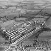 Mid Craigie Housing Estate, Dundee.  Oblique aerial photograph taken facing east.