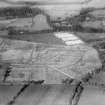 Kirkton Housing Estate, Dundee, under construction.  Oblique aerial photograph taken facing north.