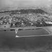 Dundee, general view, showing Balgay Hill and Harris Academy, Perth Road.  Oblique aerial photograph taken facing north.