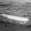 Turners Asbestos Cement Co. Dalmuir Works, Clydebank.  Oblique aerial photograph taken facing north.