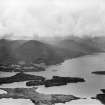 Loch Lomond, general view, showing Inchconnachan and Luss.  Oblique aerial photograph taken facing north-west.