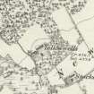 Extract from the 1st edition of the OS 6-inch map (Inverness-shire, 1876, Sheet XI).