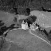 Gilnockie Tower, Hollows.  Oblique aerial photograph taken facing east. 