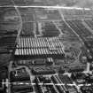 Harland and Wolff Clyde Foundry, 184 Helen Street, Govan, Glasgow.  Oblique aerial photograph taken facing south-west.  This image has been produced from a crop marked negative.