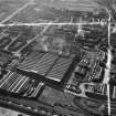 Harland and Wolff Clyde Foundry, 184 Helen Street, Govan, Glasgow.  Oblique aerial photograph taken facing west.  This image has been produced from a crop marked negative.