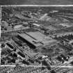 Harland and Wolff Clyde Foundry, 184 Helen Street, Govan, Glasgow.  Oblique aerial photograph taken facing south-east.  This image has been produced from a crop marked negative.