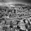 St Andrews, general view, showing Madras College and Hope Park Parish Church.  Oblique aerial photograph taken facing north.