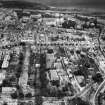 St Andrews, general view, showing Queen's Gardens and South Street.  Oblique aerial photograph taken facing north.