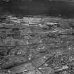 Edinburgh, general view, showing Murrayfield Stadium and Granton Harbour.  Oblique aerial photograph taken facing north.
