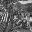 Shell Refining Co. Ltd. Ardrossan Refinery.  Oblique aerial photograph taken facing south-west.