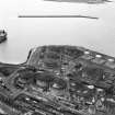 Shell Refining Co. Ltd. Ardrossan Refinery.  Oblique aerial photograph taken facing west.