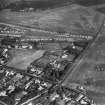 Troon, general view, showing Bentinck Crescent and Lochgreen Golf Course.  Oblique aerial photograph taken facing north-east.