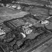 Piersland, Craigend Road, Troon.  Oblique aerial photograph taken facing north.