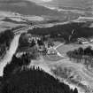 Oblique aerial view of Balmoral Castle and Estate looking east.