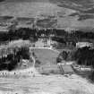 Balmoral Castle, Balmoral Estate.  Oblique aerial photograph taken facing north.