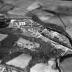 Alex Pirie and Sons Stoneywood Paper Mill, Dyce.  Oblique aerial photograph taken facing east.