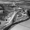 Alex Pirie and Sons Stoneywood Paper Mill, Dyce.  Oblique aerial photograph taken facing north.