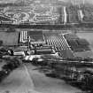 J and J Crombie Ltd. Grandholm Works, Woodside, Aberdeen.  Oblique aerial photograph taken facing south.