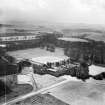 Clifton Hall, Newbridge.  Oblique aerial photograph taken facing south-west.  This image has been produced from a crop marked negative.