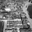 Aberdeen, general view, showing Douglas Hotel, Market Street and Trinity Quay.  Oblique aerial photograph taken facing north-east.  This image has been produced from a crop marked negative.