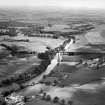Roxburgh Viaduct and River Teviot.  Oblique aerial photograph taken facing south.