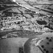 Kelso, general view, showing Kelso Anna and Roxburgh Street.  Oblique aerial photograph taken facing east.