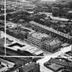 Glasgow, general view, showing R A Peacock and Son Ltd. Whitefield Bakery, Fairley Street and Ibrox Terrace.  Oblique aerial photograph taken facing south.  This image has been produced from a crop marked negative.