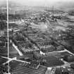 Glasgow, general view, showing David and John Anderson Ltd. Atlantic Mills, Walkinshaw Street and Dunn Street.  Oblique aerial photograph taken facing north-east.  This image has been produced from a crop marked negative.