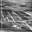 Rolls Royce Aero Engine Factory, Montrose Avenue, Hillington Industrial Estate, Renfrew.  Oblique aerial photograph taken facing north.  This image has been produced from a crop marked negative.