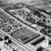 Glasgow, general view, showing Arbuckle Smith and Co. Warehouse, Moss Road and Southern General Hospital.  Oblique aerial photograph taken facing west.  This image has been produced from a crop marked negative.