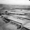 Telegraph Condenser Co. Ltd. Whiteside Works, Bathgate.  Oblique aerial photograph taken facing east.