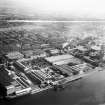Glasgow, general view, showing Mechans Ltd. Scotstoun Ironworks and Victoria Park.  Oblique aerial photograph taken facing east.  This image has been produced from a crop marked negative.