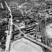 Edinburgh, general view, showing William Younger and Co. Ltd. Moray Park Maltings and London Road.  Oblique aerial photograph taken facing west.  This image has been produced from a crop marked negative.
