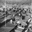 Glasgow, general view, showing Arbuckle, Smith and Co. Warehouse, Lancefield Street and Stobcross Street.  Oblique aerial photograph taken facing north.  This image has been produced from a crop marked negative.