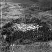 Scottish Red Cross Society Glen o' Dee Sanatorium, Banchory.  Oblique aerial photograph taken facing north-west.  This image has been produced from a crop marked negative.